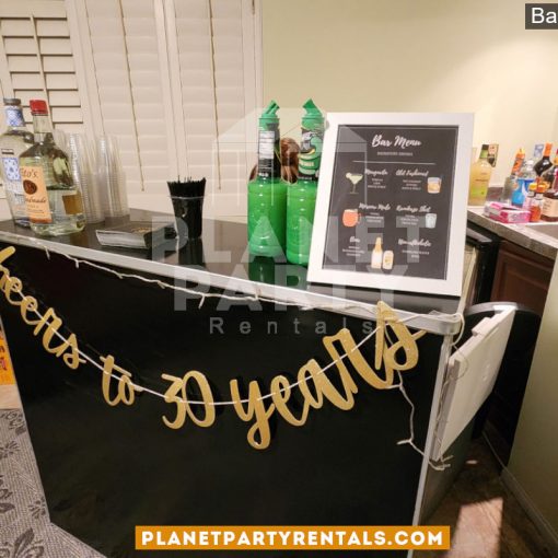 Bartender Setup for an Event (Mobile Bartenders for Hire, Servers for Event)
