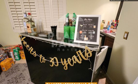 Bartender Setup for an Event (Mobile Bartenders for Hire, Servers for Event)